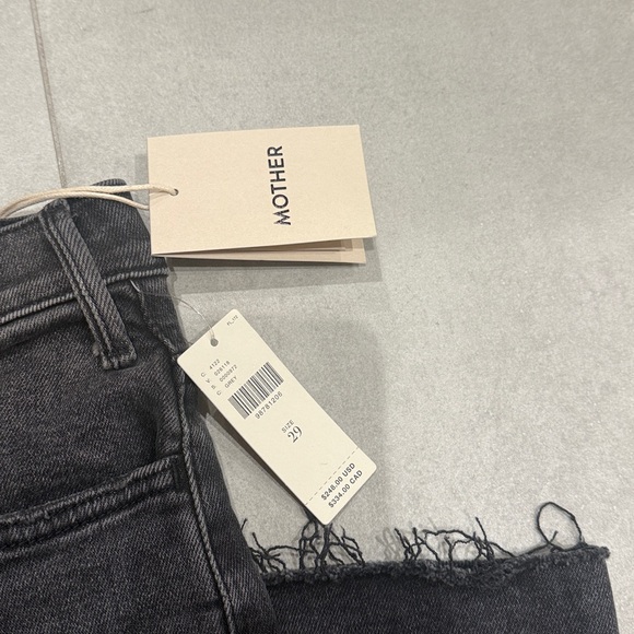 MOTHER The Hustler Roller High-Rise Wide-Leg Ankle Jeans in Call It A Night - Picture 7 of 13